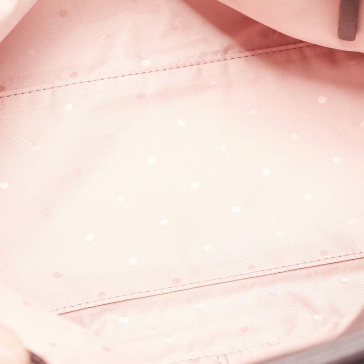 Pre Owned Kate Spade Plum Quilted Leather Emerson Place Dewey Shoulder Bag