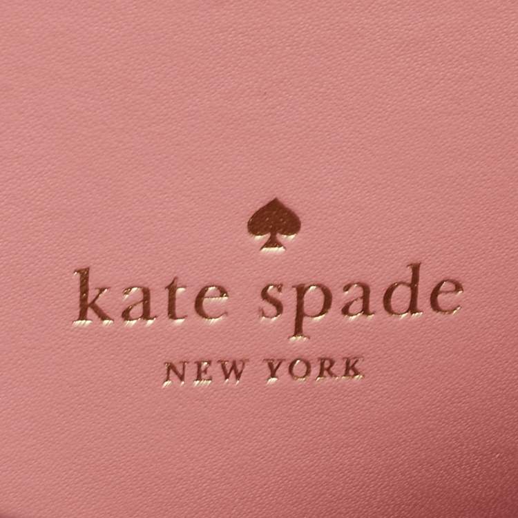 Pre Owned Kate Spade Purple Leather Large Arbour Hill Charline Top Handle Bag