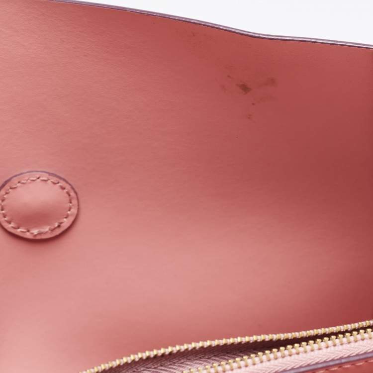 Pre Owned Kate Spade Purple Leather Large Arbour Hill Charline Top Handle Bag