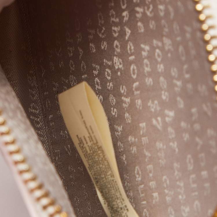 Pre Owned Kate Spade Pink Leather On Pointe Perfume Bottle Crossbody Bag
