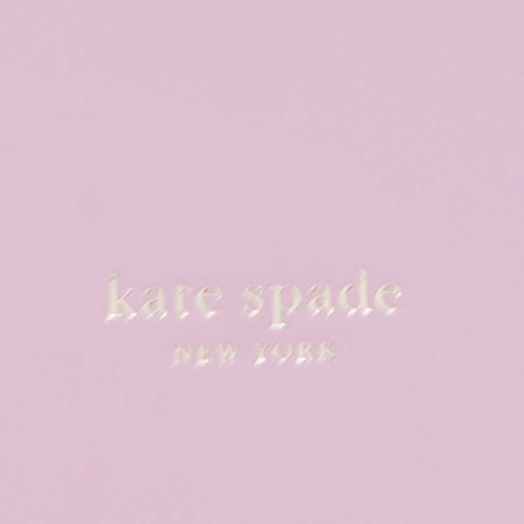 Pre Owned Kate Spade Pink Leather Small Andi Canteen Shoulder Bag