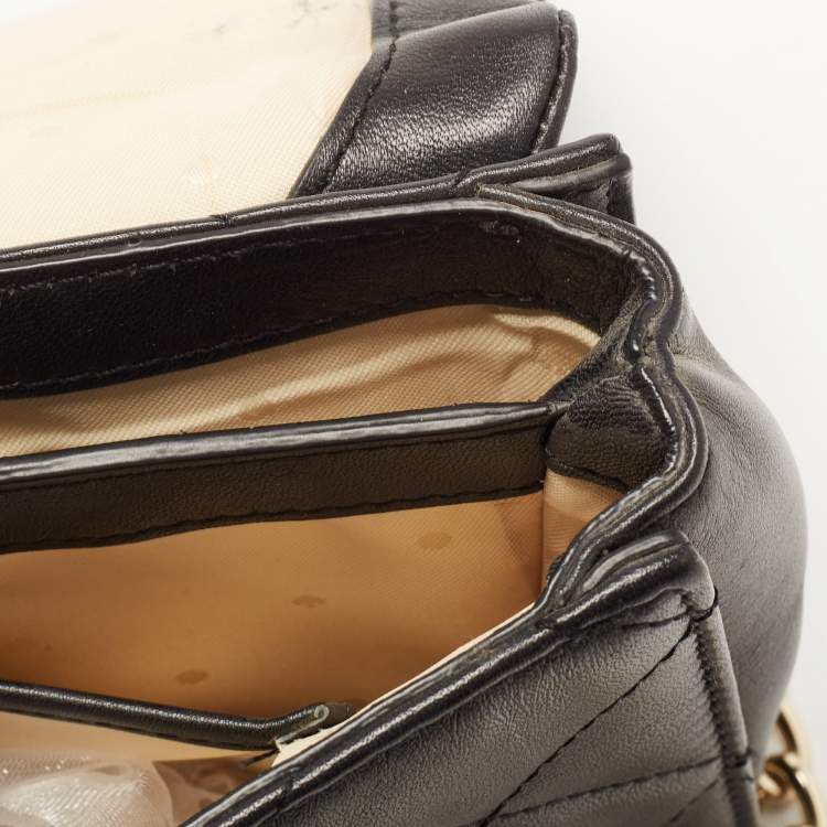 Pre Owned Kate Spade Black Leather Emerson Place Vivenna Shoulder Bag