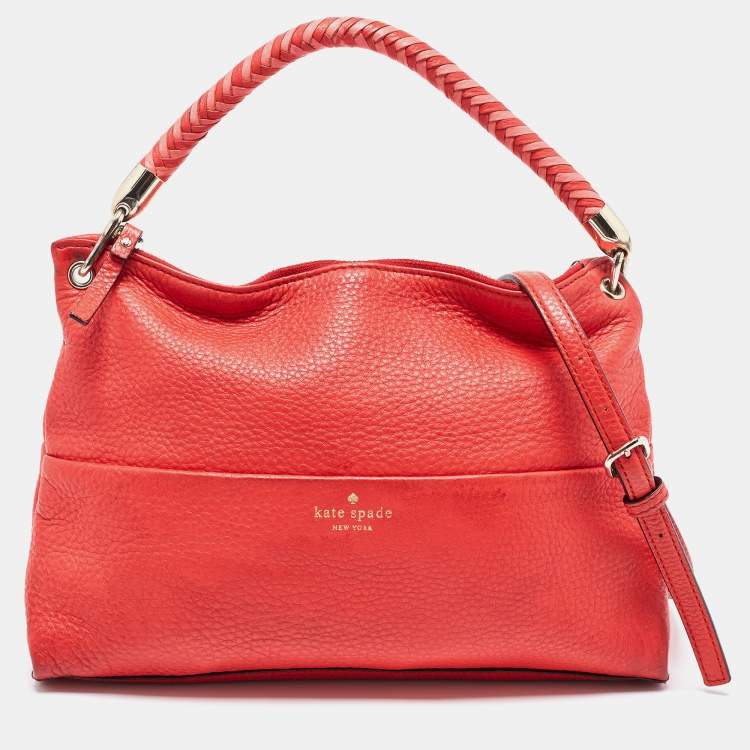 Kate Spade Wellesley Quinn Tote Bag in Red Leather ref.571735 - Joli Closet