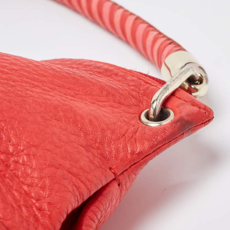 Pre Owned Kate Spade Red Leather Elliot Place Carmina Shoulder Bag