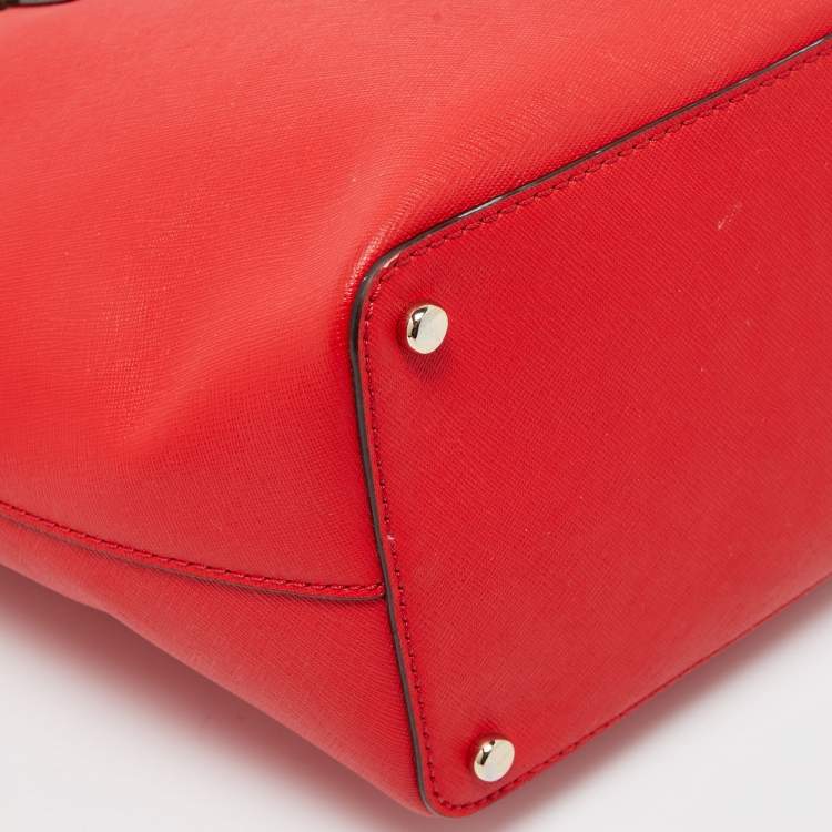 Pre Owned Kate Spade Red Leather Harmony Tote