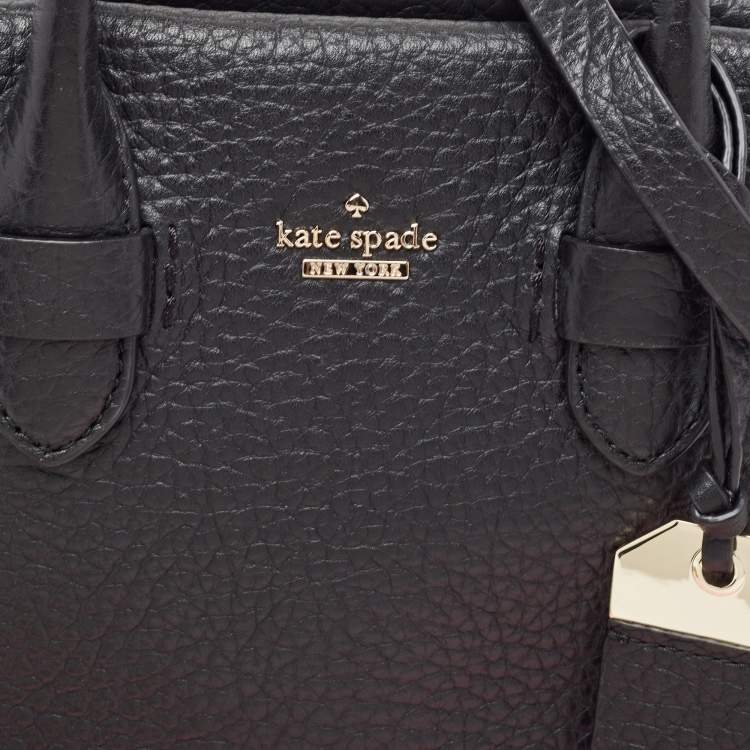 مملوكة مسبقًا Kate Spade Black Leather Carter Street Kylie Satchel