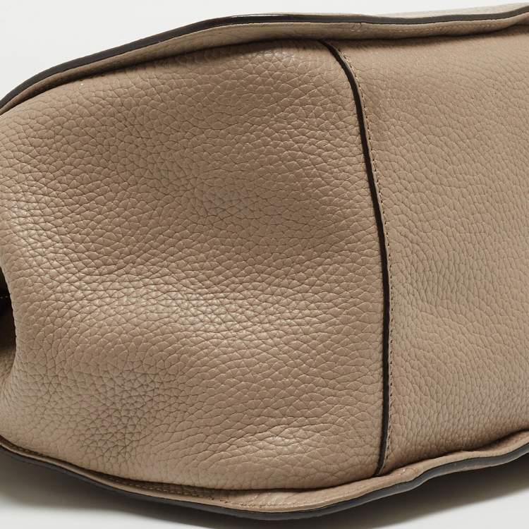 Pre Owned Kate Spade Beige Leather Alice Street Adriana Satchel