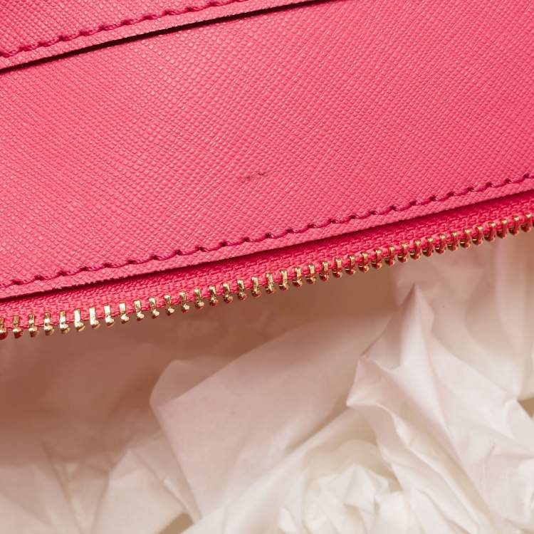 Pre Owned Kate Spade Pink Leather Cedar Street Harmony Tote