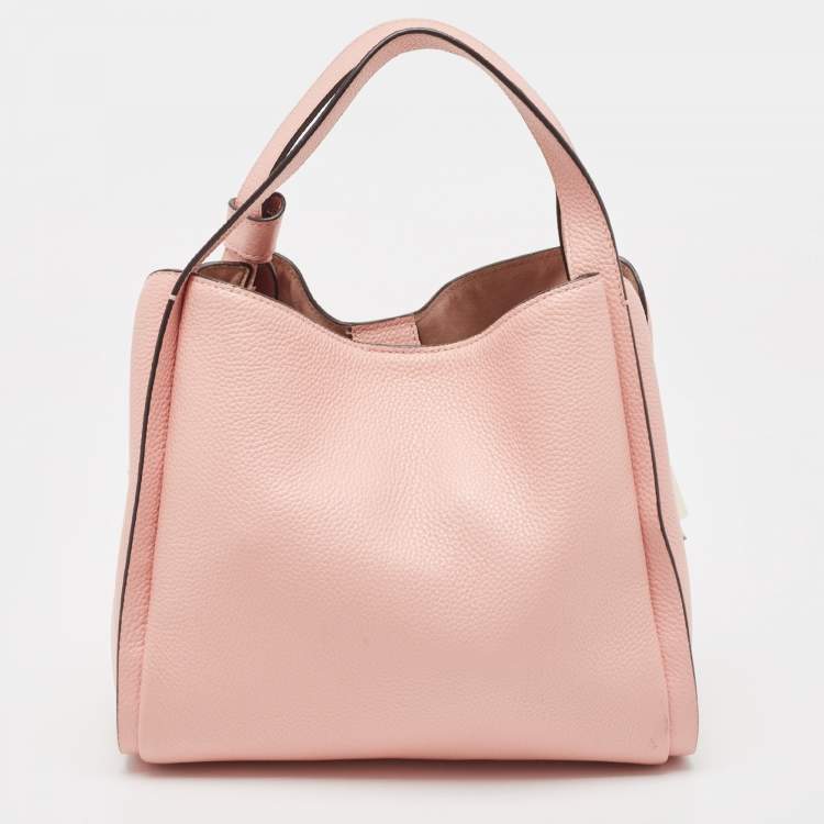 Pre Owned Kate Spade Pink Leather Knott Crossbody Shoulder Bag