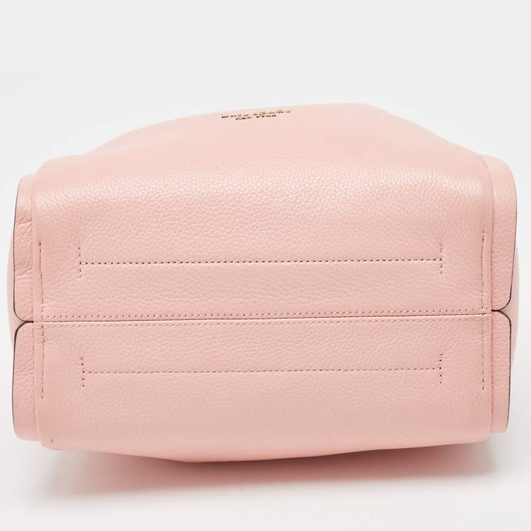 Pre Owned Kate Spade Pink Leather Knott Crossbody Shoulder Bag