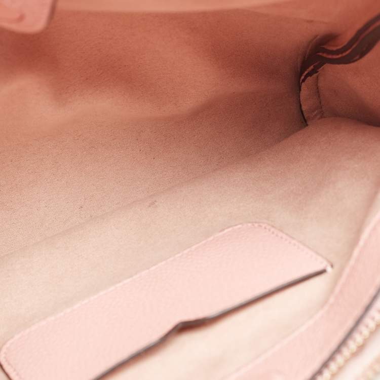 Pre Owned Kate Spade Pink Leather Knott Crossbody Shoulder Bag