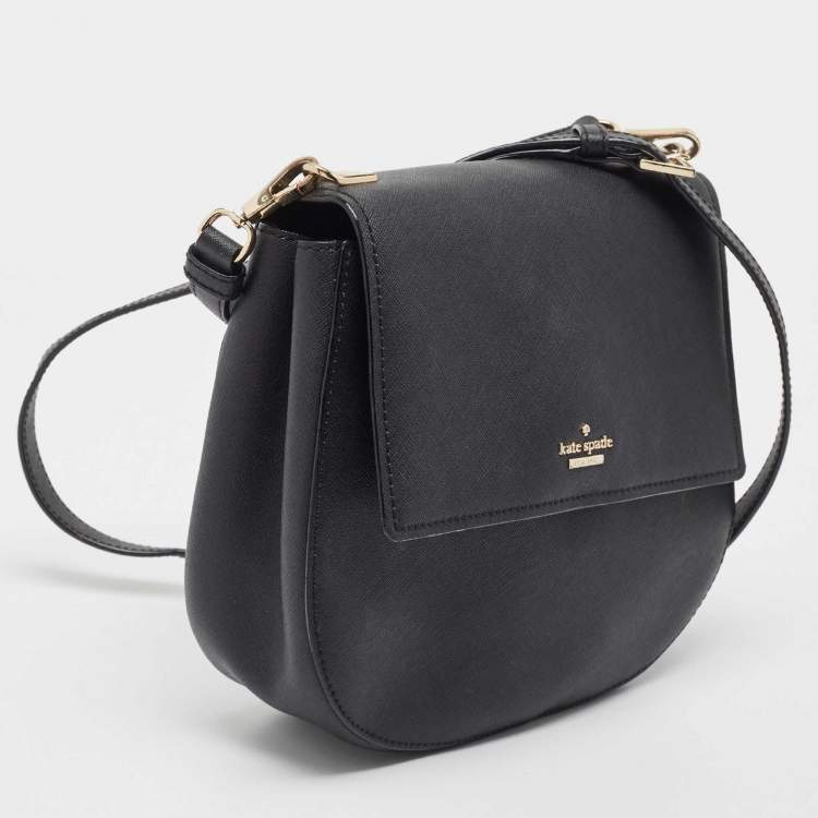 مملوكة مسبقًا Kate Spade Black Leather Cameron Street Byrdie Crossbody Bag