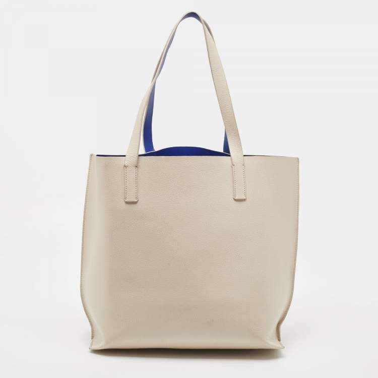 Pre Owned Kate Spade Off-white Leather Foster Court Tasha Tote
