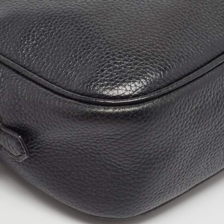 Pre Owned Kate Spade Black Leather Camera Crossbody Bag