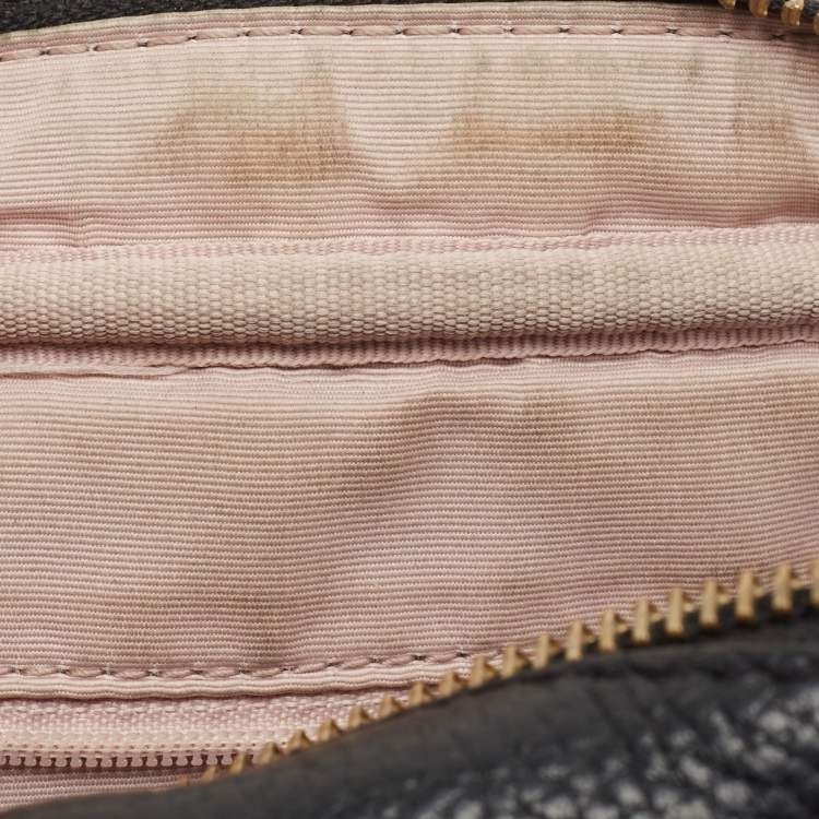 Pre Owned Kate Spade Black Leather Camera Crossbody Bag