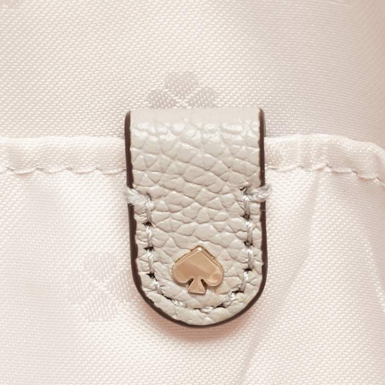 Pre Owned Kate Spade Grey Leather Large Margaux Satchel