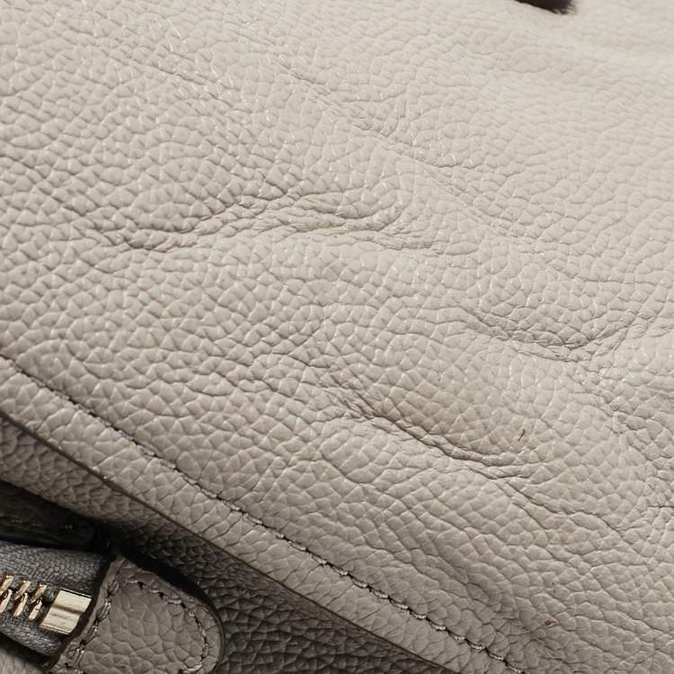Pre Owned Kate Spade Grey Leather Large Margaux Satchel