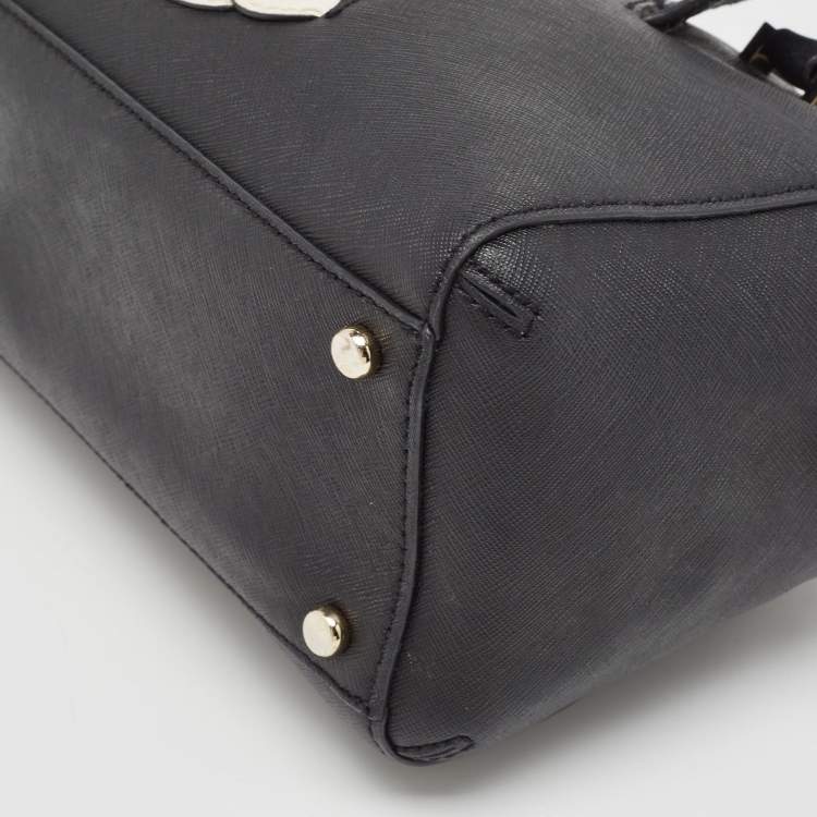 مملوكة مسبقًا Kate Spade Black Leather French Bulldog Satchel