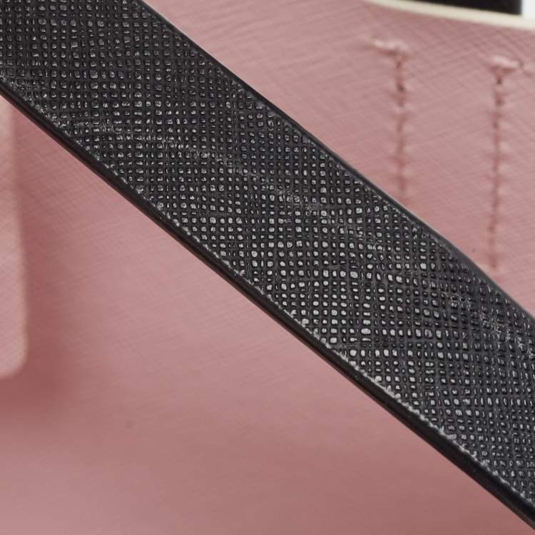 مملوكة مسبقًا Kate Spade Black/White Leather Bow Tote