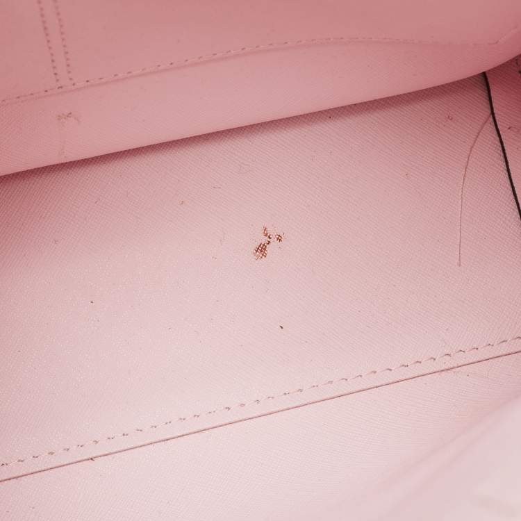 مملوكة مسبقًا Kate Spade Black/White Leather Bow Tote