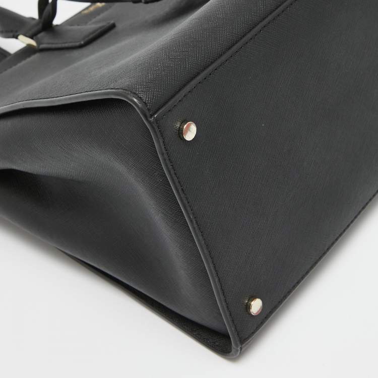 Pre Owned Kate Spade Black Leather New York Cameron Street Tote