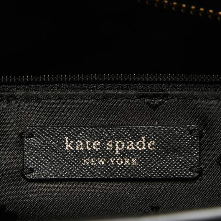 Pre Owned Kate Spade Black Leather New York Cameron Street Tote