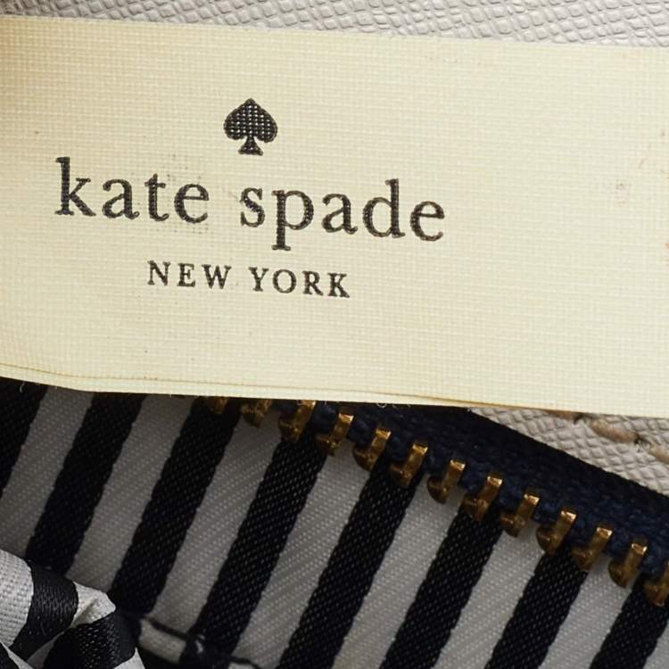 Pre Owned Kate Spade Tri Color Leather Cameron Street Lucie Tote