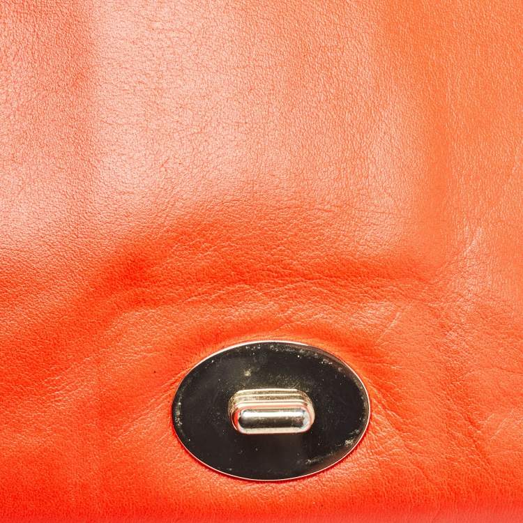 مملوكة مسبقًا Kate Spade Neon Orange Leather Hampton Road Juliana Crossbody Bag