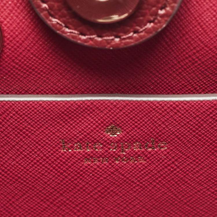 Pre Owned Kate Spade Multicolor Leather Small Eva Nouveau Bloom Bucket Bag