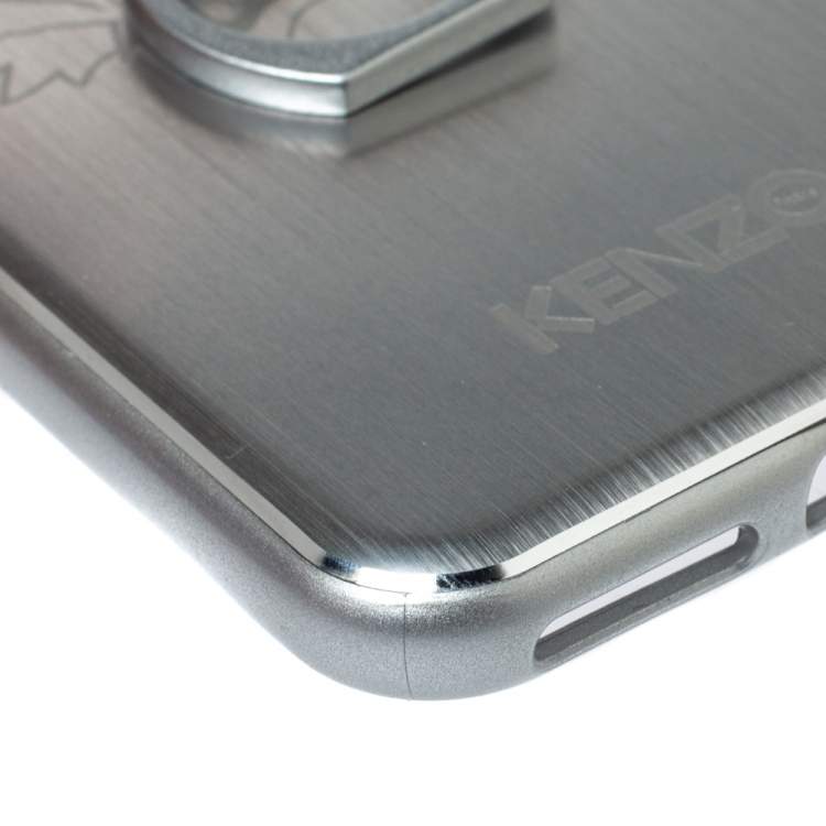 Pre Owned Kenzo Silver Tiger Print iPhone 7/8 Case
