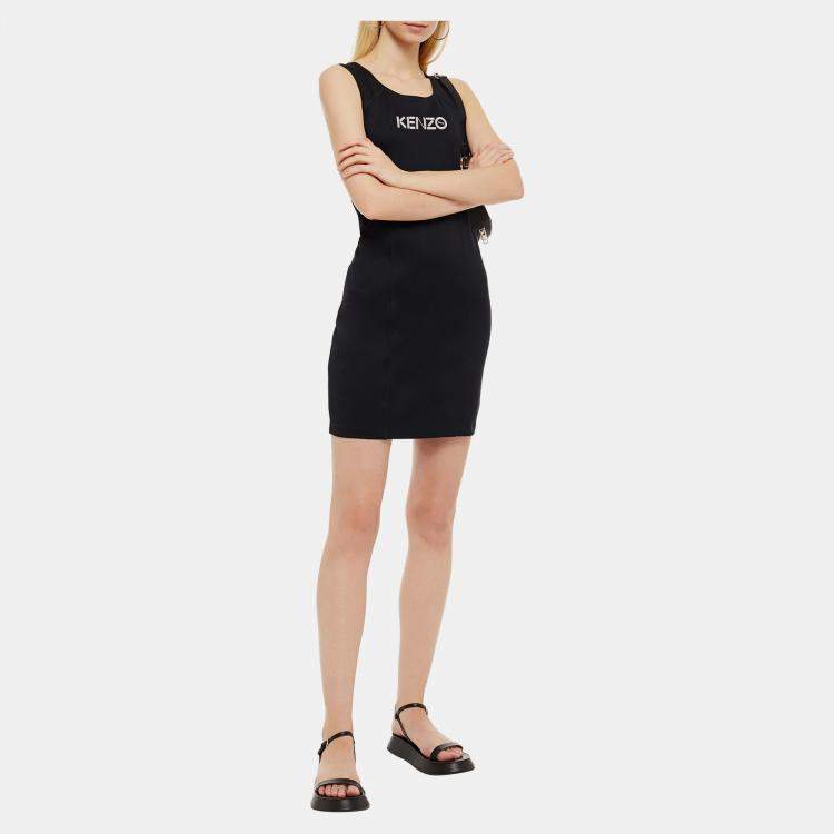Pre Owned Kenzo Cotton Mini Dress XS