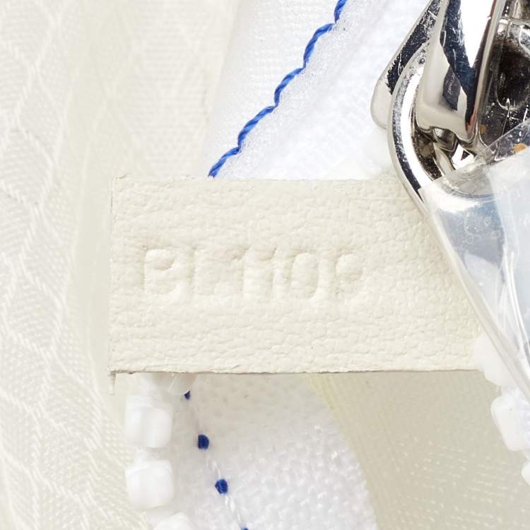 مملوكة مسبقًا Kenzo White/Transparent Mesh Tiger Backpack