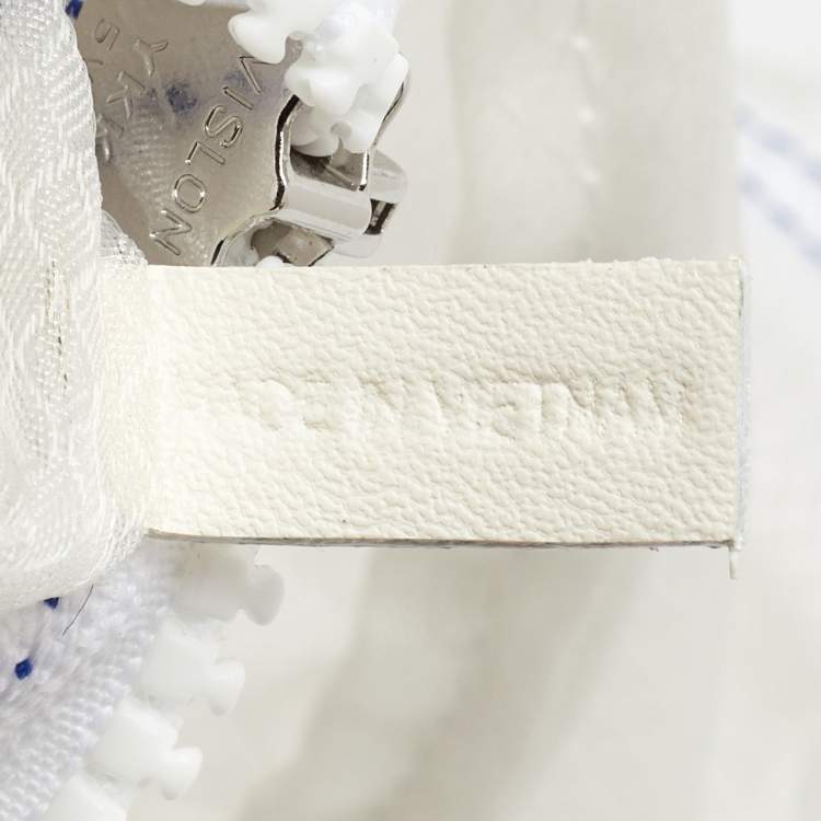 مملوكة مسبقًا Kenzo White/Transparent Mesh Tiger Backpack