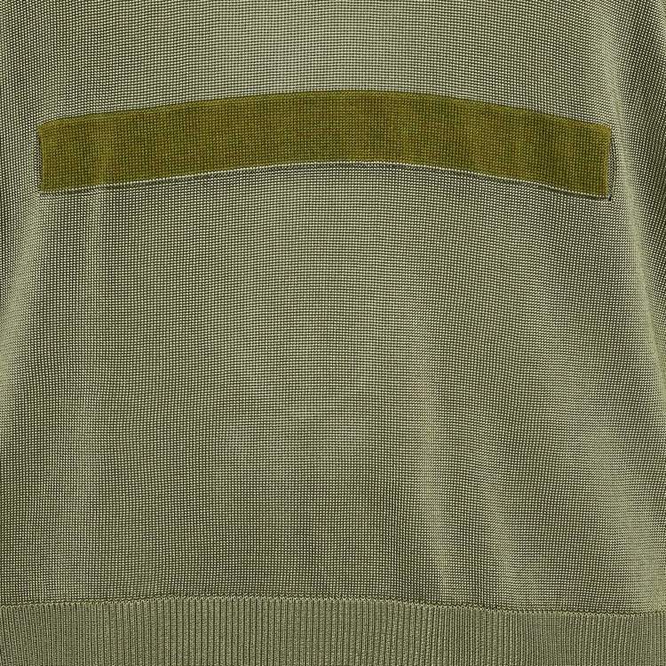 Pre Owned Kenzo Green Knit Button Detail Sweatshirt S