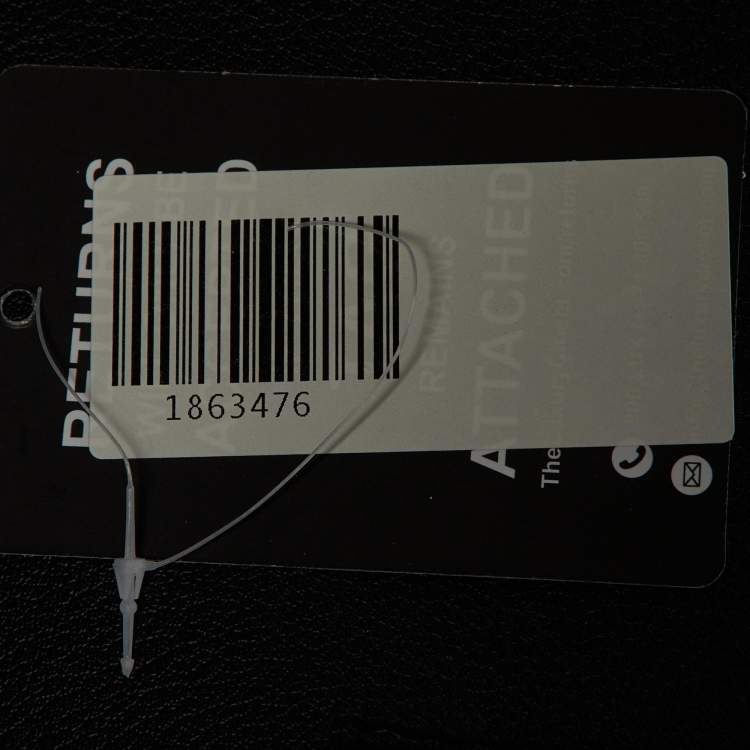 Pre Owned Kenzo Black Printed Crepe Wrap Midi Dress M