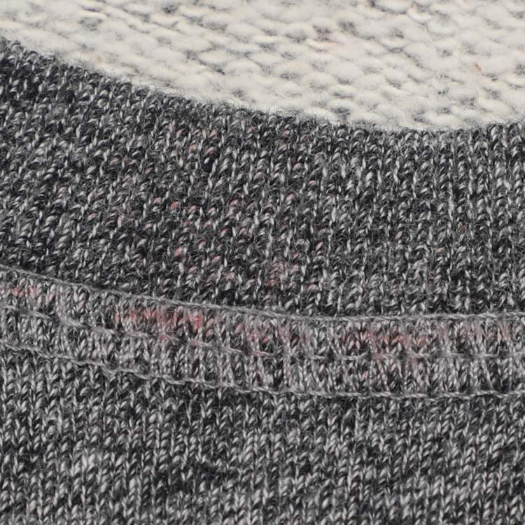 Pre Owned Kenzo Grey Jersey Long Sleeve Mini Dress S