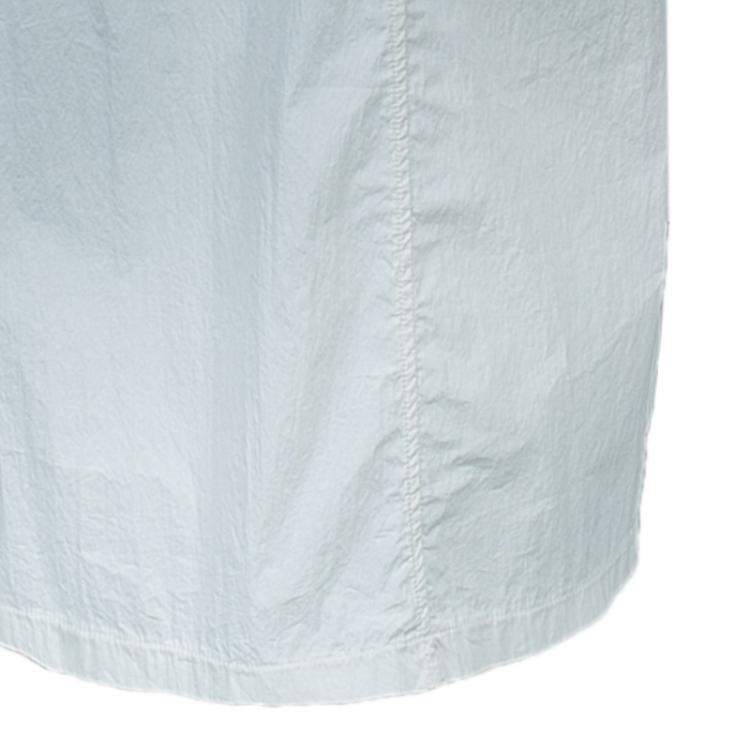 Pre Owned Kenzo Cream Cotton A-Line Maxi Skirt M