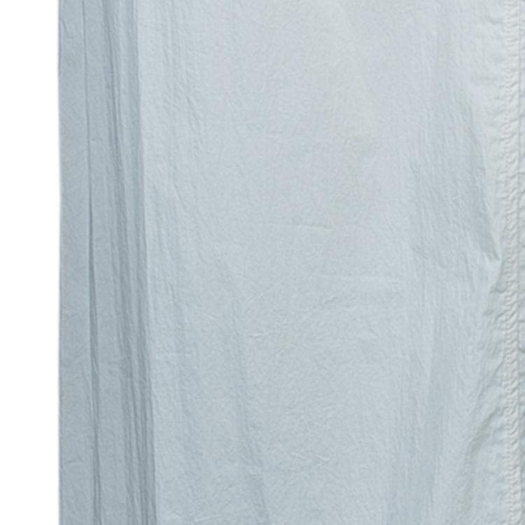 Pre Owned Kenzo Cream Cotton A-Line Maxi Skirt M