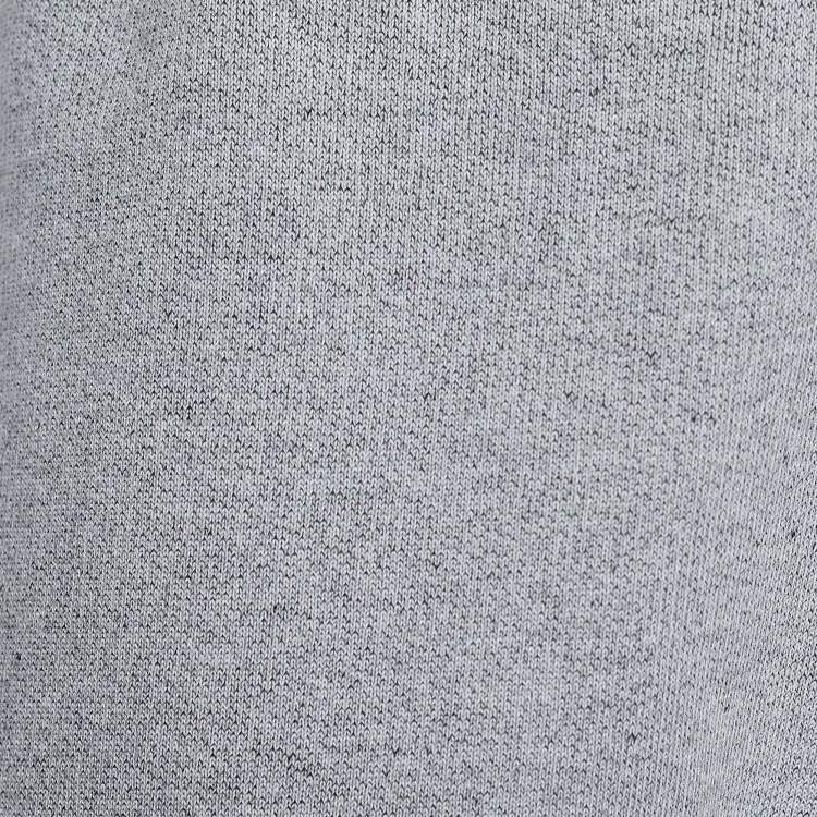 Pre Owned Kenzo Grey Cotton Logo Printed Sweatpants M