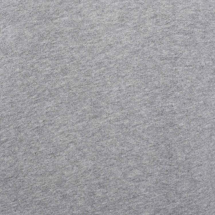 مملوكة مسبقًا Kenzo Grey Terry Knit Logo Print Sweatshirt L