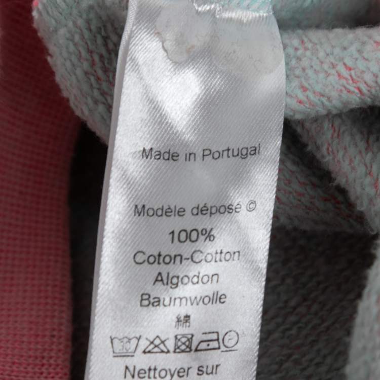 Pre Owned Kenzo Pink Cotton Eiffel Tower Sweatshirt XL