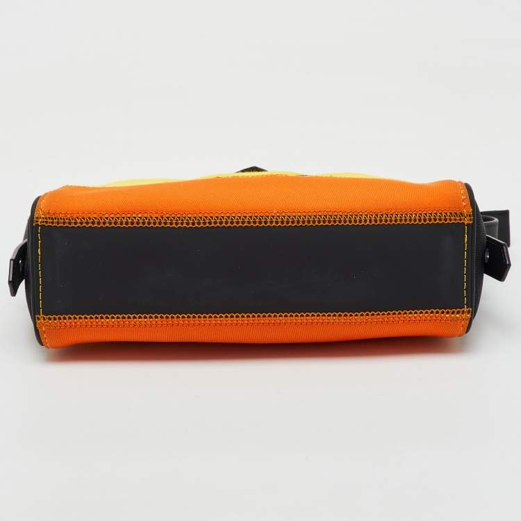 Pre Owned Kenzo Multicolor Canvas and Leather Kalifornia Shoulder Bag