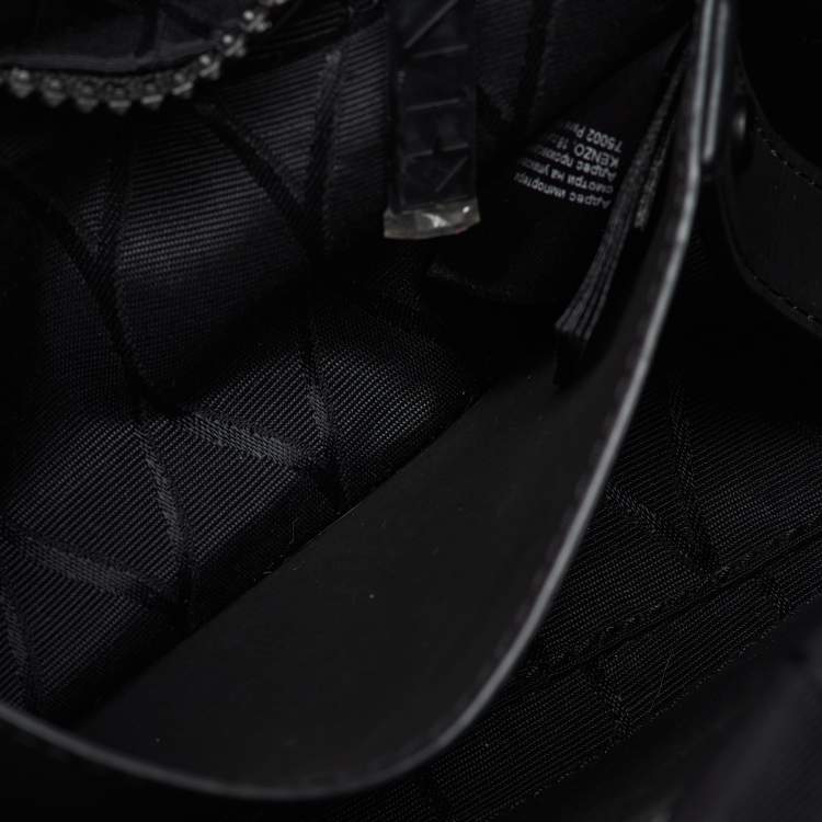 Pre Owned Kenzo Multicolor Canvas and Leather Kalifornia Shoulder Bag