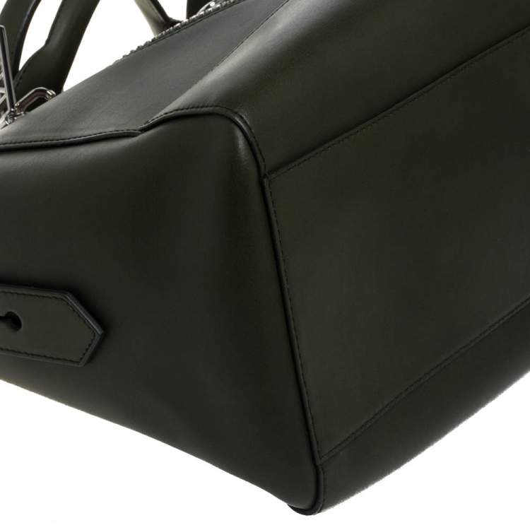 Pre Owned Kenzo Green Leather Kalifornia Tote