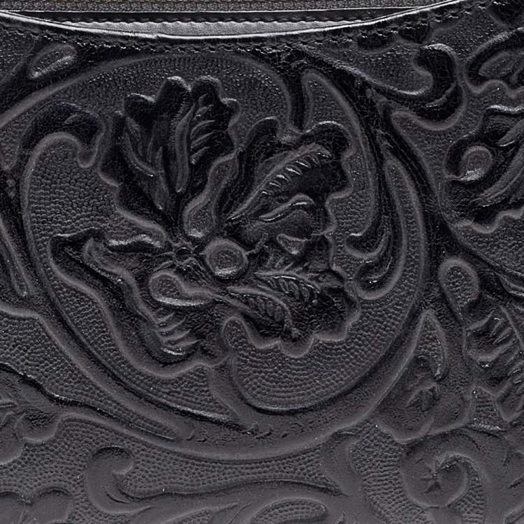 Pre Owned Kenzo Black Leather Pochette Bag
