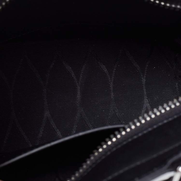 Pre Owned Kenzo Black Leather Small Eye Tote 