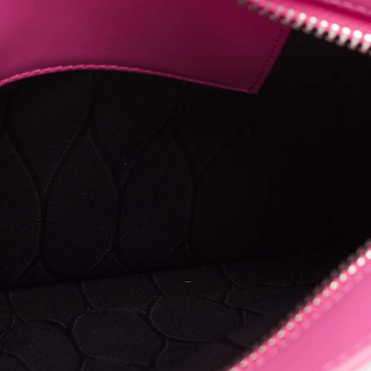 Pre Owned Kenzo Pink Leather Kalifornia Clutch