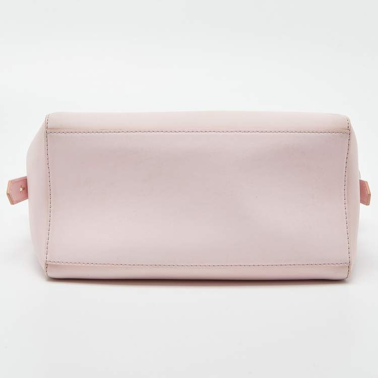 Pre Owned Kenzo Pink Leather Mini Kalifornia Tote