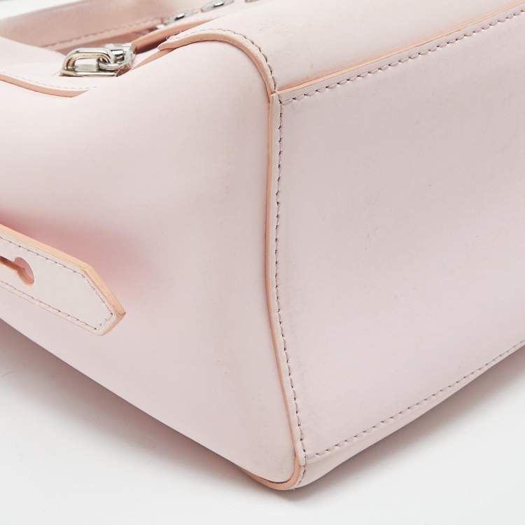 Pre Owned Kenzo Pink Leather Mini Kalifornia Tote