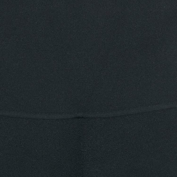 Pre Owned Khaite Black Jersey High Rise Leggings XS